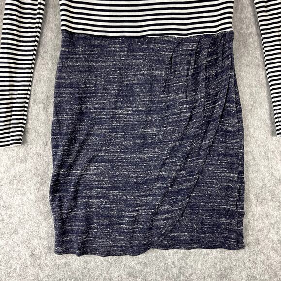 Anthropologie Dolan Shift Dress Womens XS Striped Jersey Stretch Costal Casual - Picture 4 of 16